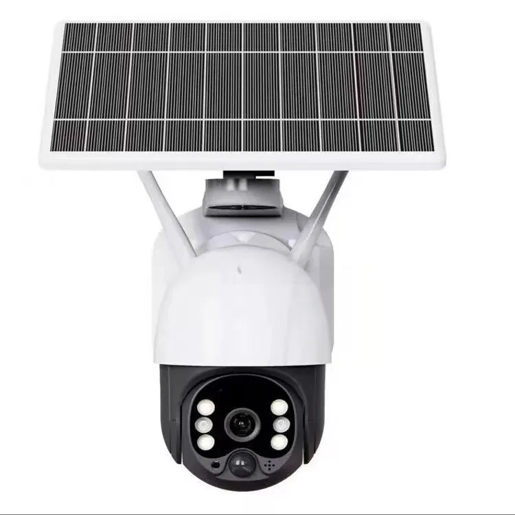 Уличная беспроводная поворотная WiFi Smart камера видеонаблюдения с солнечной батареей 3MP с ночной съемкой - фото 2 - id-p213458082