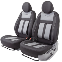 Комплект чехлов для сидений Autoprofi Cushion Comfort CUS-0405 (черный/серый)