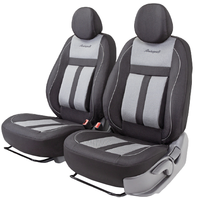 Комплект чехлов для сидений Autoprofi Cushion Comfort CUS-0405 (черный/серый) - фото 1 - id-p213458004
