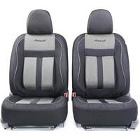 Комплект чехлов для сидений Autoprofi Cushion Comfort CUS-0405 (черный/серый) - фото 2 - id-p213458004