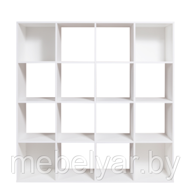 Стеллаж Мебель Класс Куб 3 белый - фото 3 - id-p213458930