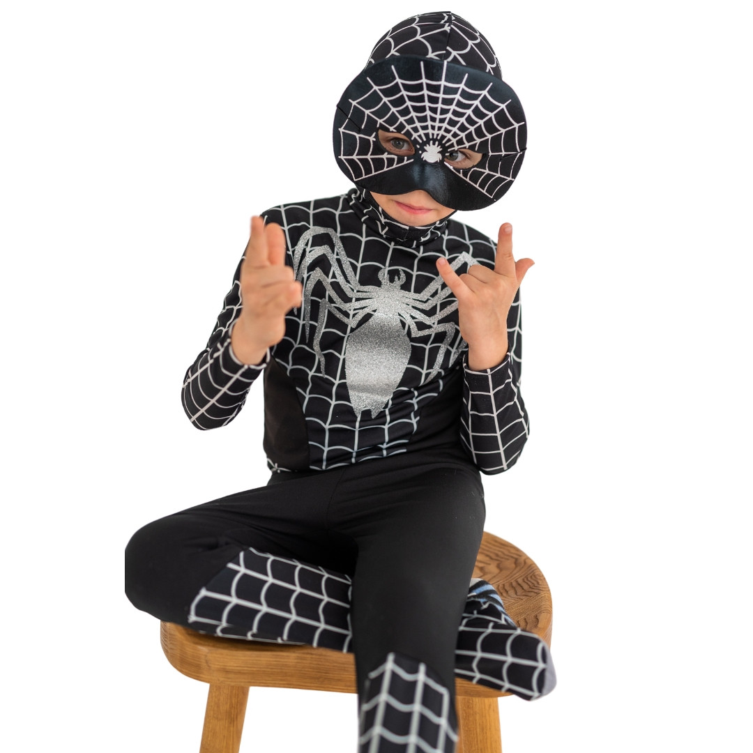 Карнавальный костюм Человек паук Пуговка детский - фото 3 - id-p176800378