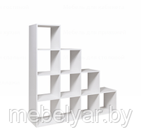 Стеллаж Мебель Класс Куб 5 белый