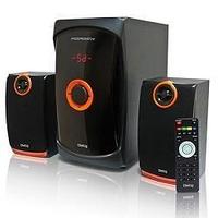 Dialog Progressive AP-200 BLACK { 2.1, 30W+2*15W RMS, USB+SD reader }