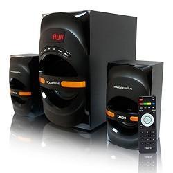 Dialog Progressive AP-210B BLACK {2.1, 30W+2*15W RMS, Bluetooth, USB+SD reader} - фото 1 - id-p213460753