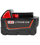 Аккумулятор 18V 5.0Ah Li-ion для Milwaukee M18 Battery 48-11-1850 48-11-1862 48-11-1840 48-11-1828 48-11-1815, фото 4