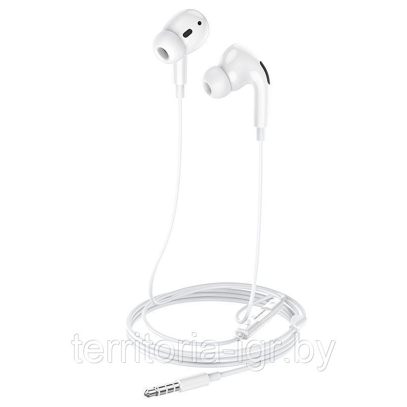 Гарнитура BM30 штекер 3.5мм EarPods Pro белый Borofone - фото 2 - id-p213461070