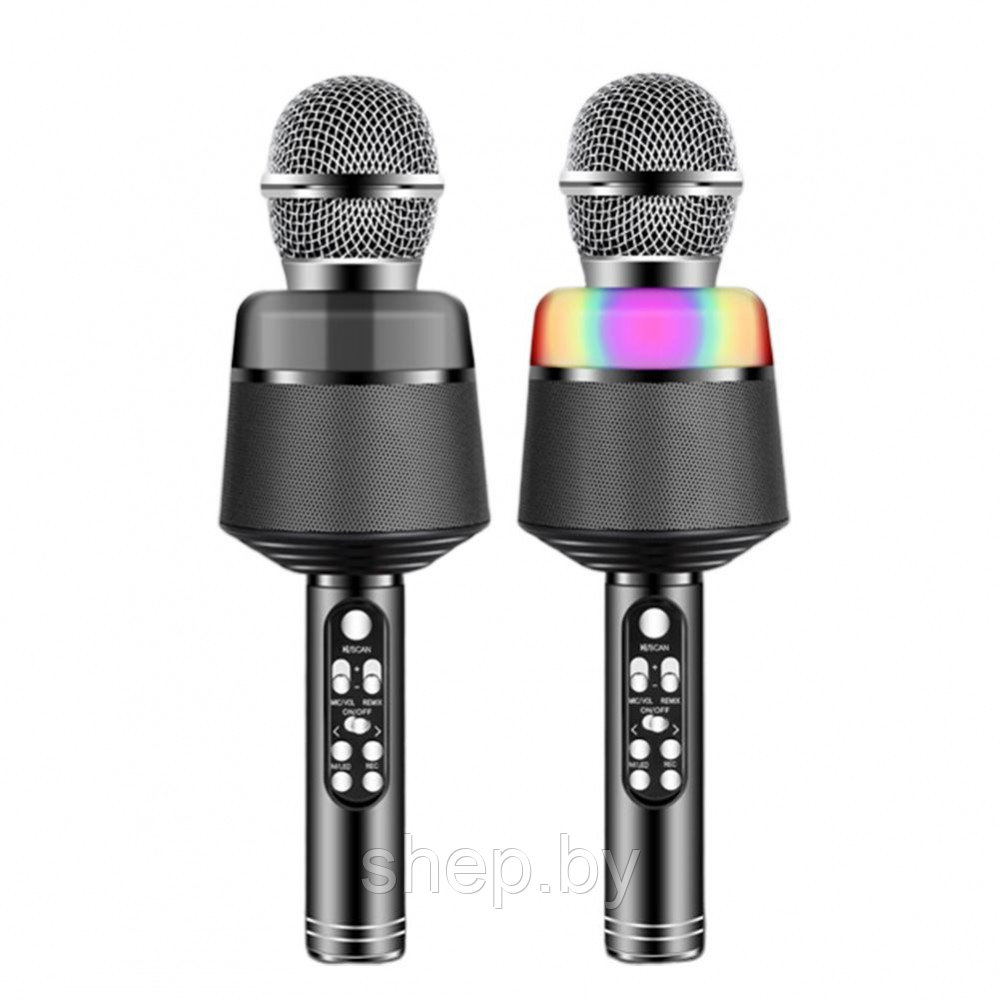 Микрофон беспроводной Musson Q008 цвет : черный, золото, розовое золото - фото 3 - id-p213461087