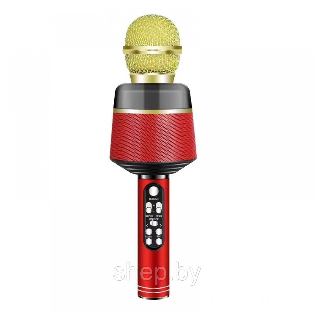 Микрофон беспроводной Musson Q008 цвет : черный, золото, розовое золото - фото 4 - id-p213461087