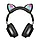 Беспроводные наушники Кошачьи Ушки Cat STN-06 цвет : розовый, белый, черный, фото 5