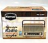 Радиоприемник Kemai MD-510BT MP3 bluetooth USB TF AUX FM AM + пульт ДУ  цвет: дерево, светлое дерево, фото 4