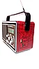 Радиоприёмник Golon RX-BT065 FM/AM/SW,USB/SD,Bluetooth, цвет: красный, коричневый, дерево, фото 4