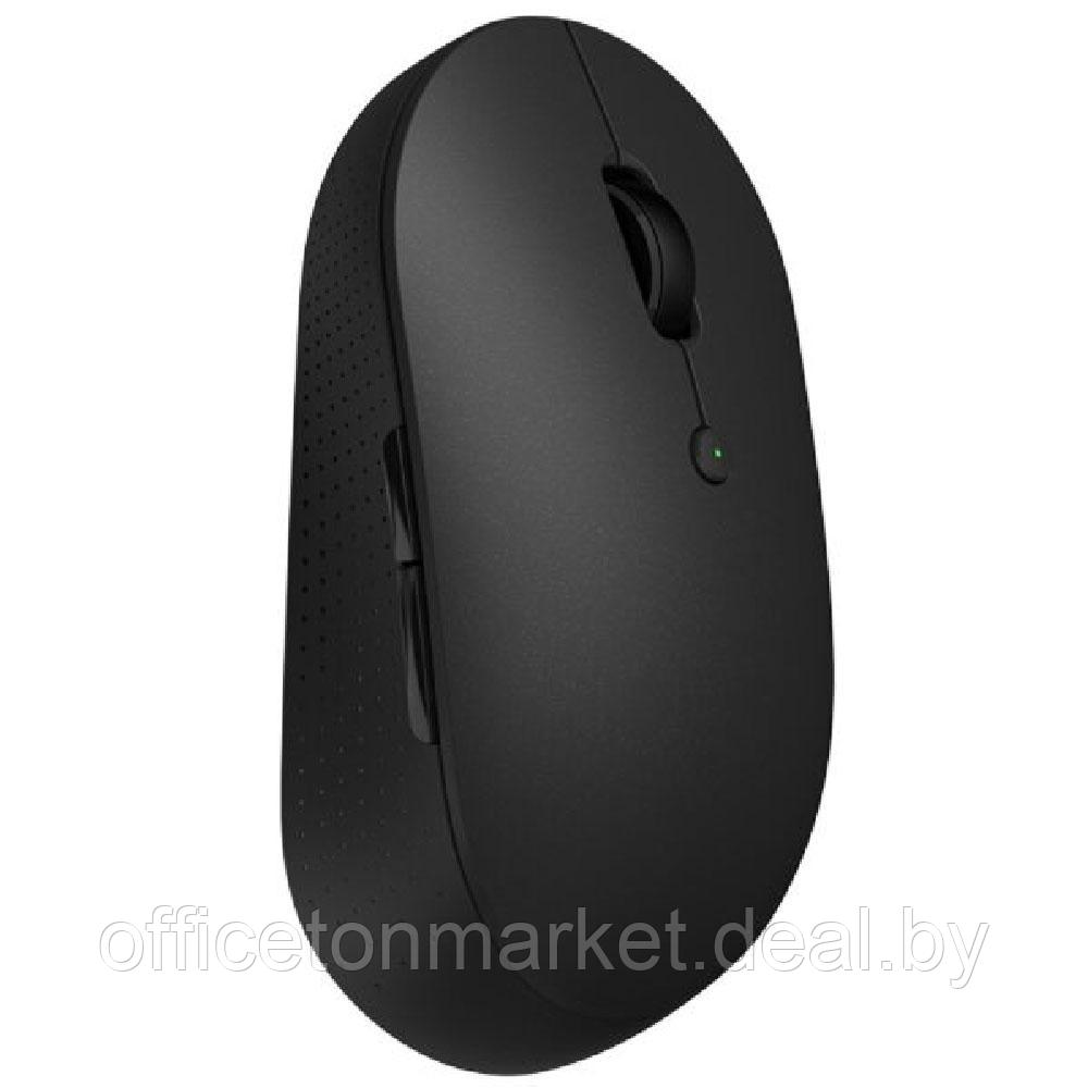 Мышь Xiaomi "Mi Dual Mode Wireless Mouse Silent (HLK4041GL)", беспроводная, 1300 dpi, 4 кнопки, черный - фото 2 - id-p213459441