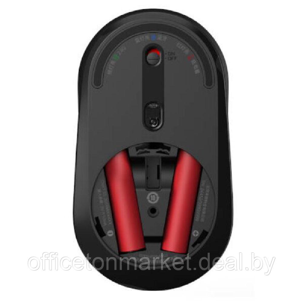 Мышь Xiaomi "Mi Dual Mode Wireless Mouse Silent (HLK4041GL)", беспроводная, 1300 dpi, 4 кнопки, черный - фото 5 - id-p213459441