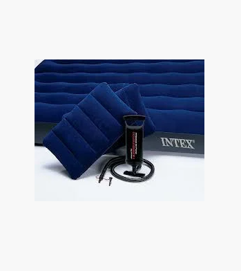 Матрас надувной Intex Classic 203x152x25 см с ручным насосом (64765) - фото 6 - id-p205046031