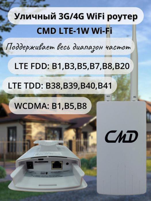 Wifi роутер с сим картой для дачи 3G 4G мобильный уличный внешний модем вай фай wi-fi точка доступа LTE - фото 9 - id-p213464159