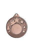 Медаль 5 см 3 место без ленты ,586-3 Бронзовый