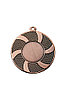 Медаль 5 см   золотистая  без ленты ,504-1, фото 3
