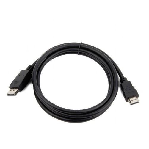Bion Кабель DisplayPort-HDMI, 20M/19M, экран, 1,8м, черный [BXP-CC-DP-HDMI-018] - фото 1 - id-p213465021