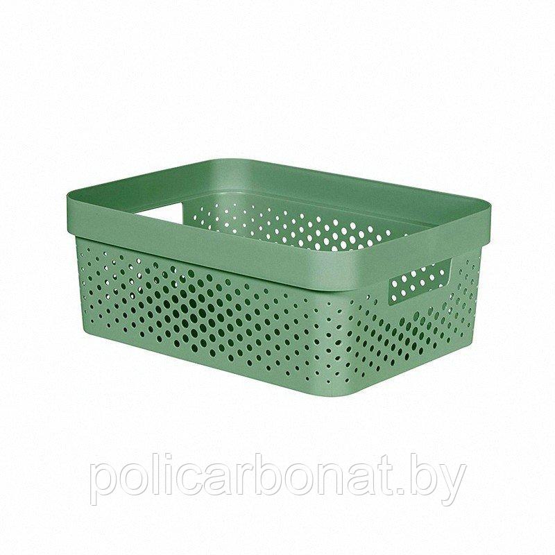 Коробка перфорированная Infinity 11L, зеленый - фото 1 - id-p213467674