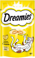 Dreamies подушечки с сыром, 60 гр