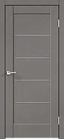 Дверное полотно SoftTouch SoftTouch PREMIER 1 700х2000 цвет Ясень грей структурный стекло Мателюкс