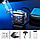 Электронная водонепроницаемая пьезо зажигалка - фонарик с USB зарядкой LIGHTER Оранжевая, фото 7