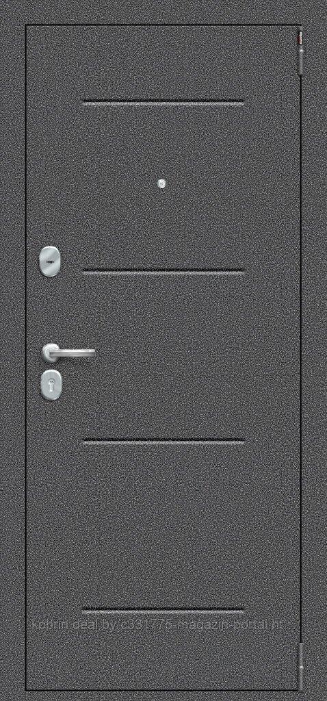 Дверь входная Porta S 104.П22 Антик Серебро/Bianco Veralinga