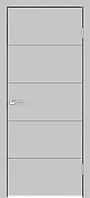 Дверное полотно Эмаль ОЛЬСЕН F 800х2000 цвет Светло-серый