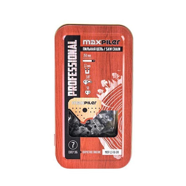 Цепь пильная MXSP 350мм.,14",3/8", 1,3мм.,50 зв., Stihl 180 14" металл.короб