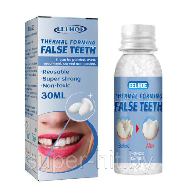 Клей для временного восстановления зубов EELHOE (30 мл). Клей для виниров - фото 4 - id-p213472988