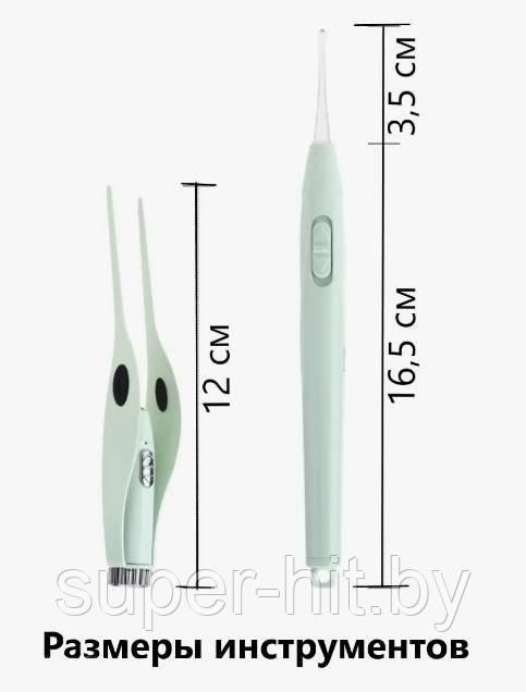 Набор для чистки ушей ушная палочка с подсветкой "Стандарт плюс" - фото 5 - id-p213472991