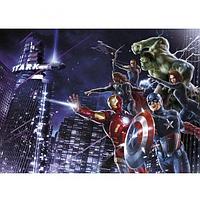 Фотообои бумажные Komar Avengers Citynight 4-434 2,54x1,84 м