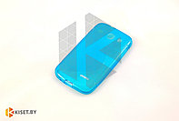Силиконовый чехол для Samsung Galaxy Core Prime (G360H), бирюзовый
