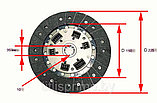 D02-1601130; Диск сцепления ZUK 201601130, GPW, фото 4