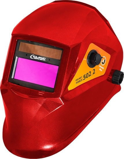 Сварочная маска ELAND Helmet Force-502.2 (красный) - фото 1 - id-p213514640