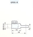 Держатель соединитель тяг 01-8 для щитового замка ЗС-2, фото 2