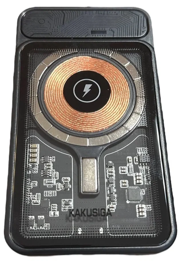Внешний аккумулятор KAKUSIGA KSC-885 с функцией беспроводной зарядки - фото 2 - id-p213517502