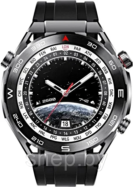 Умные смарт часы Smart Watch X5 Max 2 ремешка . Цвет : синий, черный NEW !!! - фото 4 - id-p211393086