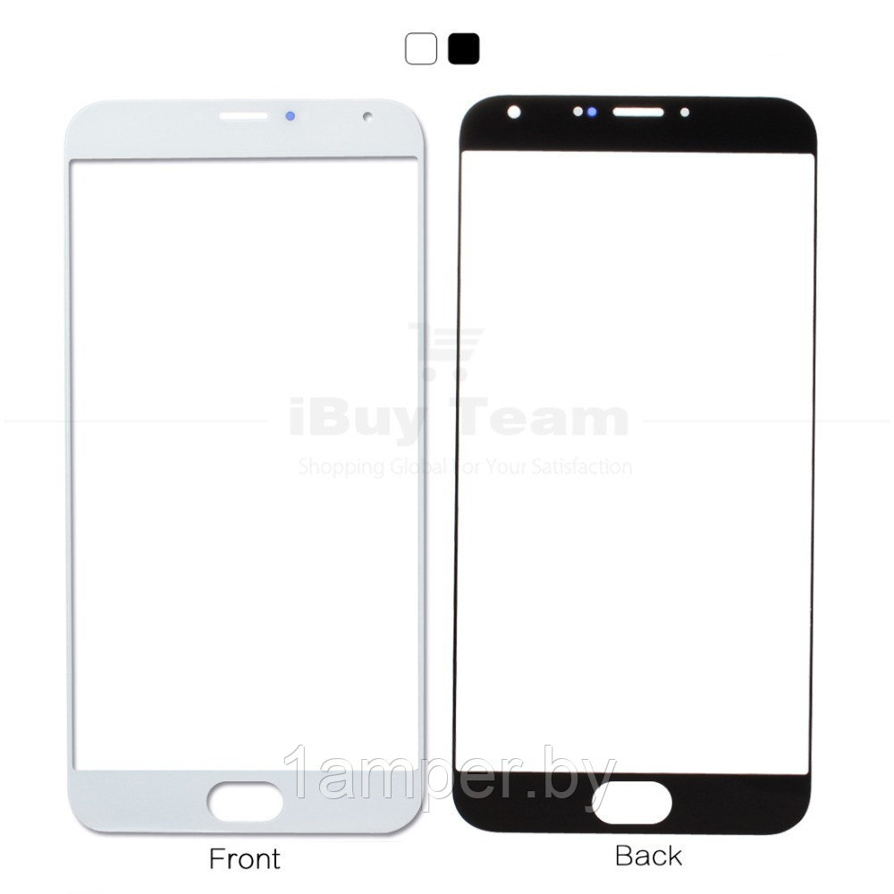 Замена стекла экрана Meizu MX5 Черное, белое