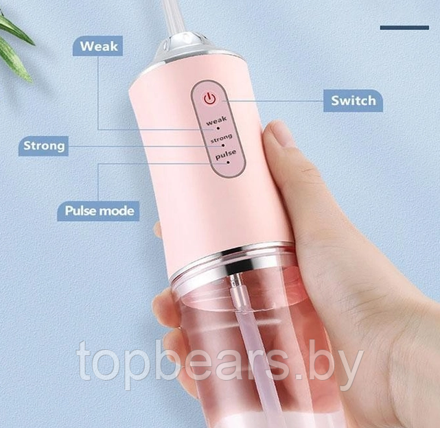 Ирригатор (флоссер) для гигиены полости рта Oral Irrigator 4 сменные насадки