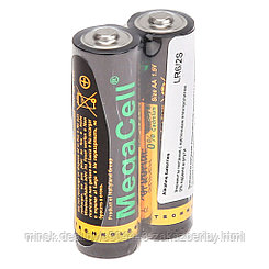 Батарейки АА Megacell LR6/1,5В, щелочные, 2шт в спайке (Китай)