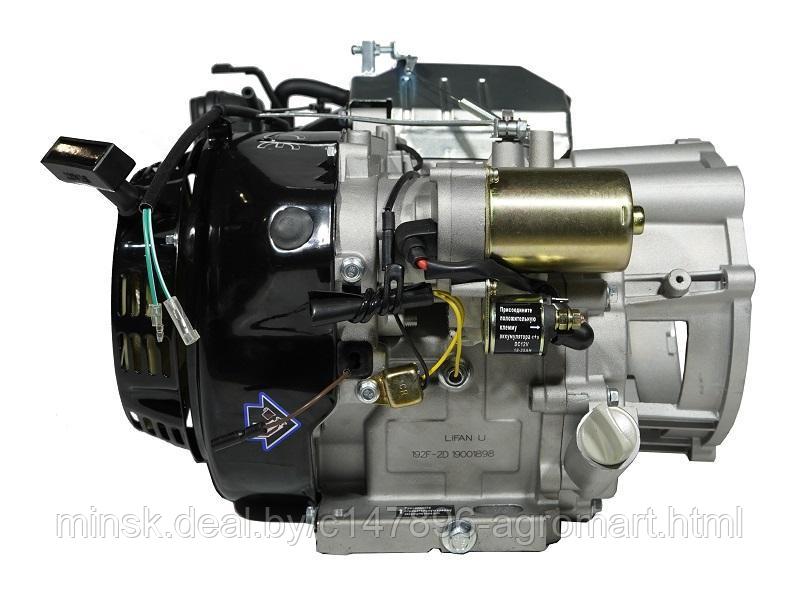 Двигатель Lifan 192F-2D конусный вал короткий 54,45 мм (с колоколом, без б/б) - фото 7 - id-p195052259