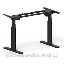 Каркас стола с электроприводом одномоторный 3-х ступенчатый "Waltz A4-RH-BL", USB зарядка, черный