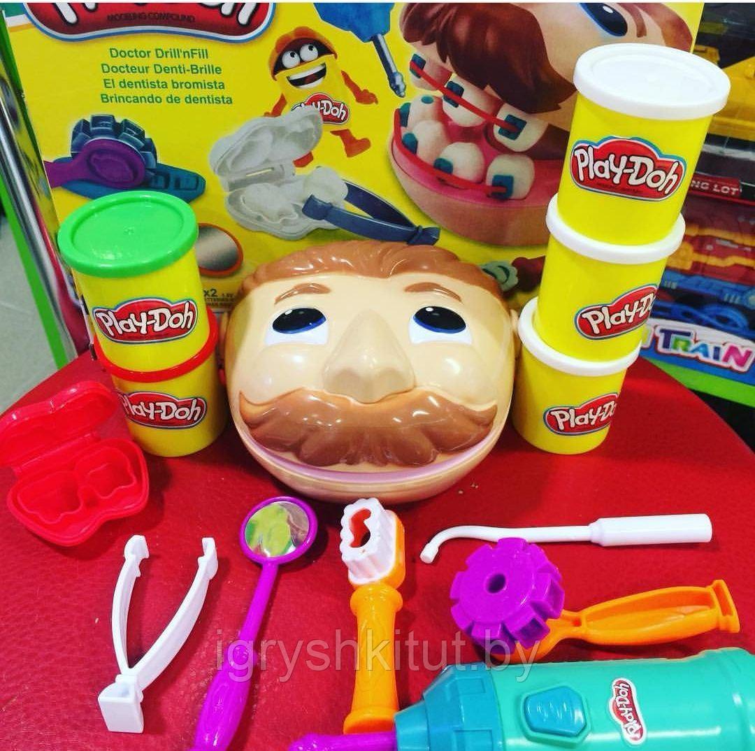 Набор для лепки из пластилина Play-Doh "Мистер Зубастик" Плей до, аналог - фото 2 - id-p85706711