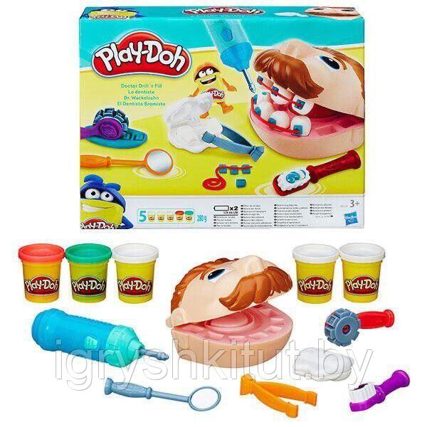 Набор для лепки из пластилина Play-Doh "Мистер Зубастик" Плей до, аналог - фото 1 - id-p85706711