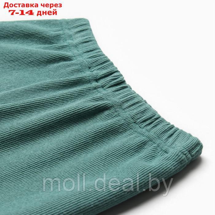 Костюм для девочки (свитшот, брюки) MINAKU цвет оливы, рост 134 см - фото 2 - id-p213485615