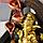 Фонтан настольный от сети "Золотой Ганеша в арке с фонтаном" 13х13х20 см, фото 5