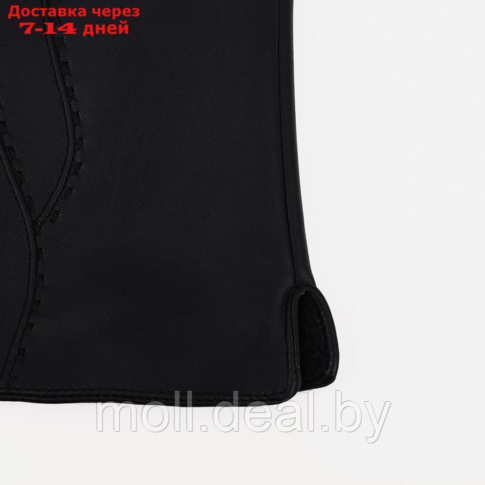 Перчатки женские, безразмерные, с утеплителем, цвет чёрный - фото 2 - id-p213484712