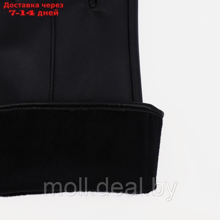 Перчатки женские, безразмерные, без утеплителя, цвет чёрный - фото 3 - id-p213484735